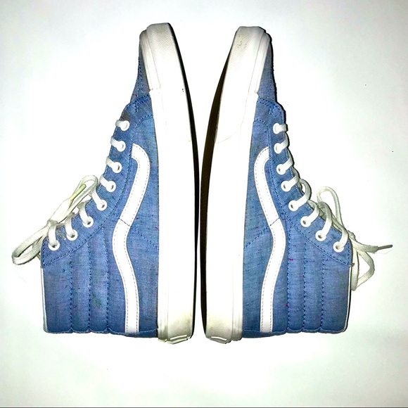 Vans Shoes - Vans Sk8-Hi baby blue 6.5M/8W